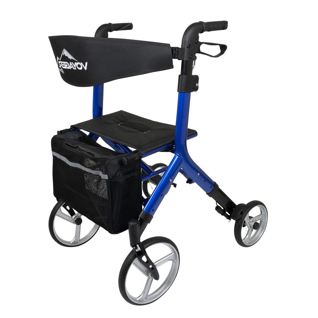 EZee Life Voyager Adjustable Height Euro-Style Rollator