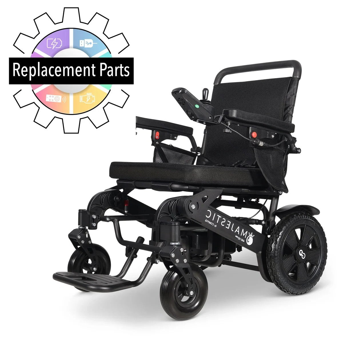 440 HD PLUS Electric Wheelchair replacement parts - Scooter Life Canada