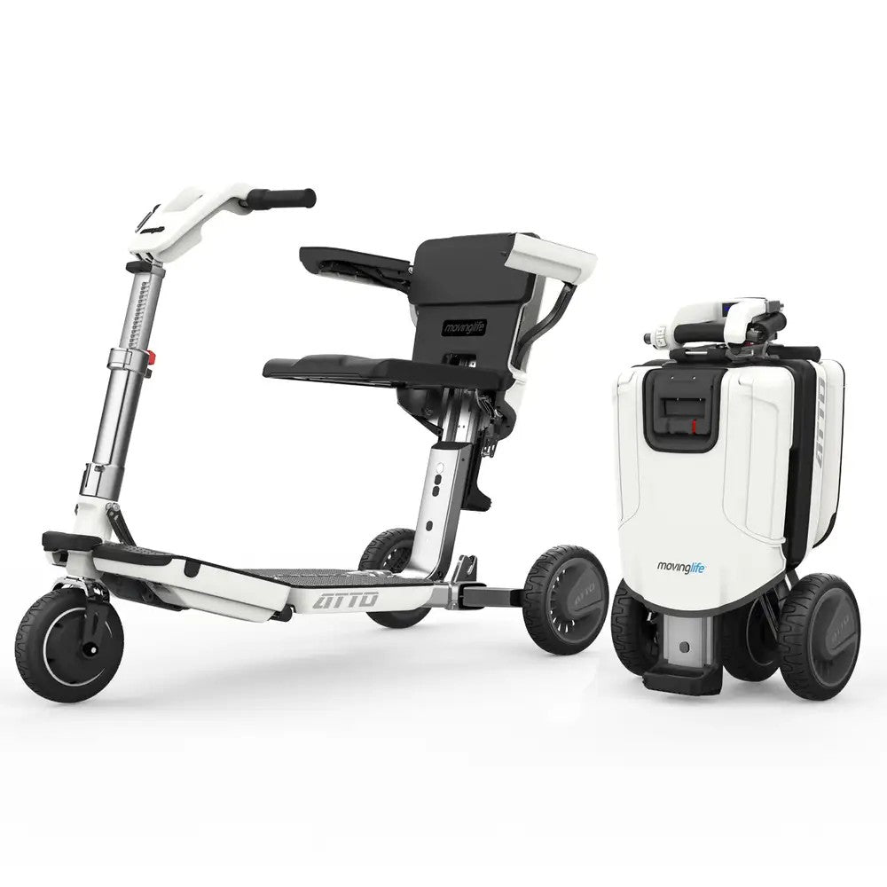 Moving Life ATTO Mobility Scooter with Armrest - Scooter Life Canada
