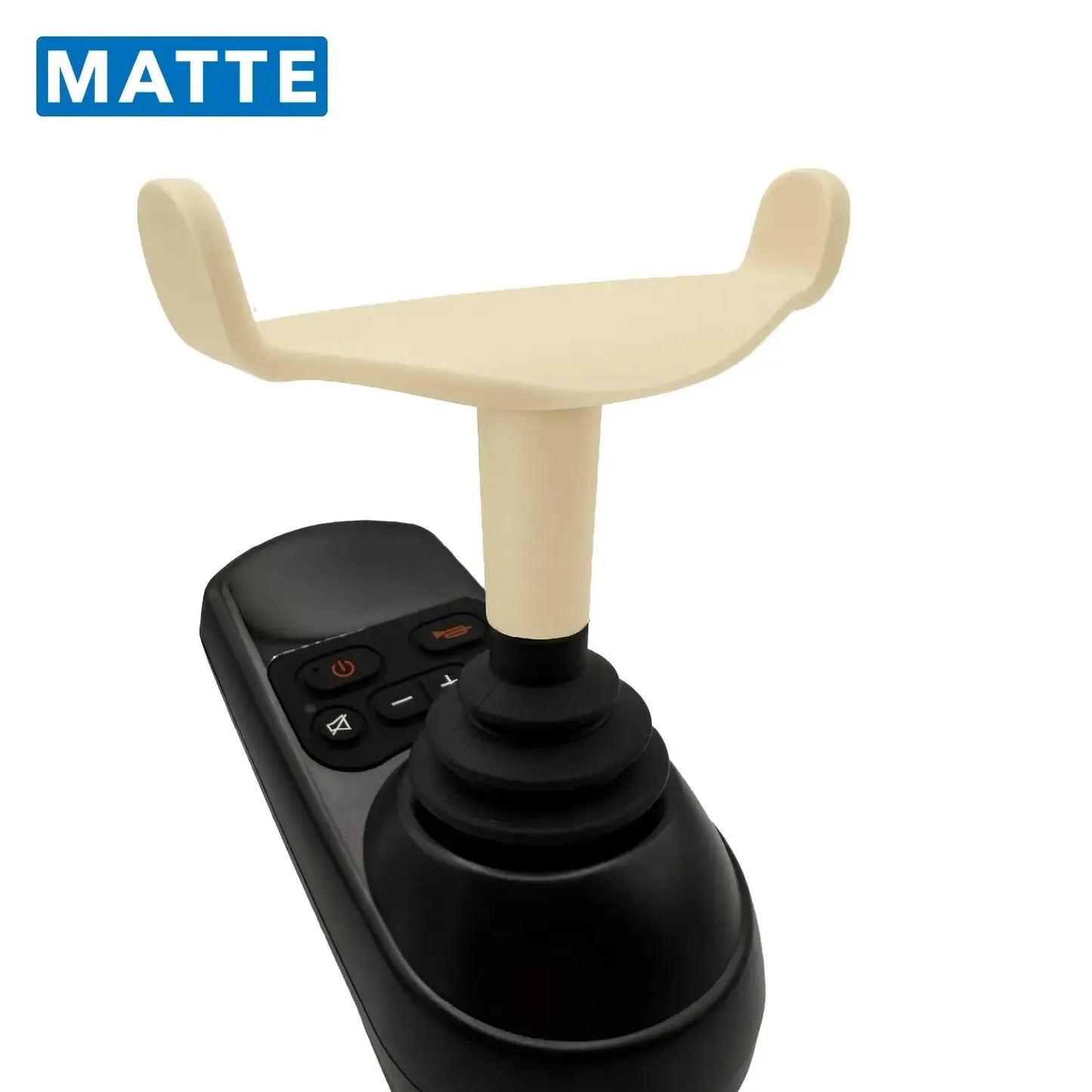 Ergonomic U-Shaped Joystick Handle with Flex Shaft