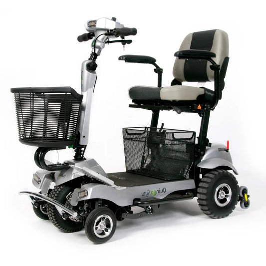 ComfyGo Quingo Flyte Mobility Scooter with MK2 Self Loading Ramp - Scooter Life Canada