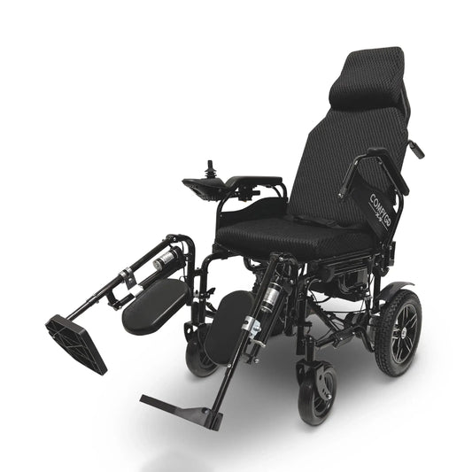 X-9 Remote Controlled Electric Wheelchair, Automatic Reclining Backrest & Lifting Leg Rests
